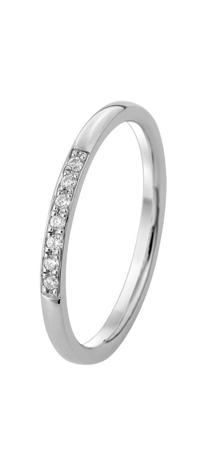530124-Y514-001 | Memoirering Dillingen 530124 600 Platin, Brillant 0,070 ct H-SI∅ Stein 1,4 mm 100% Made in Germany   766.- EUR   