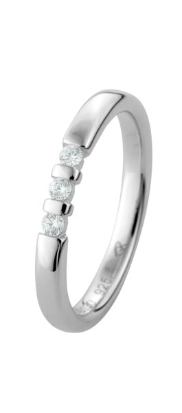 530130-Y520-001 | Memoirering Dillingen 530130 600 Platin, Brillant 0,090 ct H-SI∅ Stein 2,0 mm 100% Made in Germany   762.- EUR   