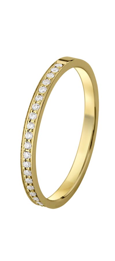 533687-5100-001 | Memoirering Dillingen 533687 585 Gelbgold, Brillant 0,185 ct H-SI100% Made in Germany   1.615.- EUR   